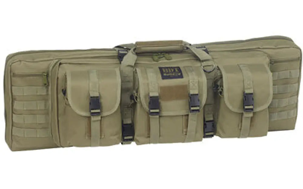 Bulldog Tact Double Rifle 37’’ Grn Buy at Faith and Freedom Outdoors - Rifle Cases