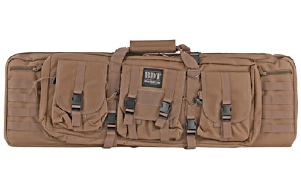 Bulldog Tact Double Rifle 37’’ Tan Buy at Faith and Freedom Outdoors - Rifle Cases - Case