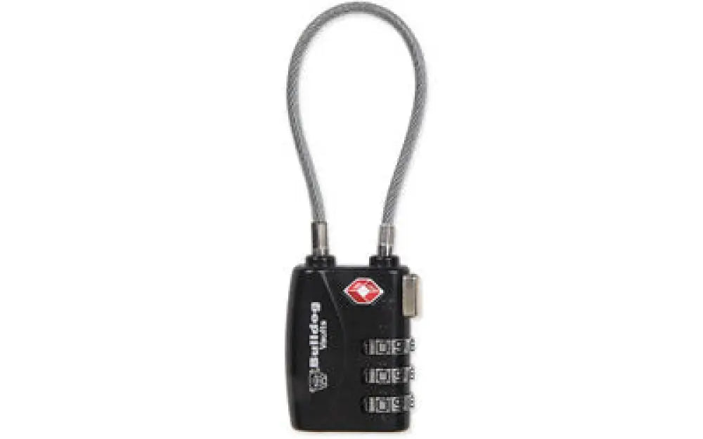 Bulldog Tsa Lock with Stl Cable Non-ca Buy at Faith and Freedom Outdoors - Gun Locks - Lock