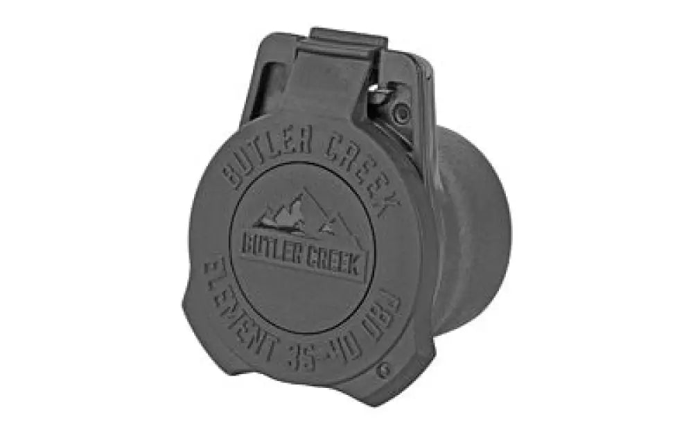 Butler Creek Elmnt Scope Cap Obj 40mm Buy at Faith and Freedom Outdoors - Caps & Covers - Cover