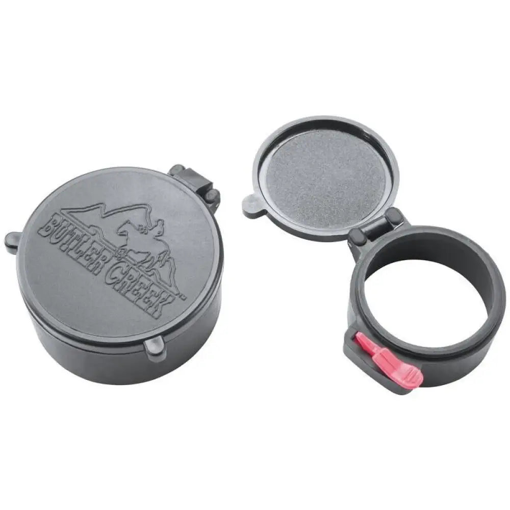 Butler Creek Scope Covers & Sunshades Element Flip Open Cap Eye Piece Size 01 - Black (clam) Buy at Faith and Freedom
