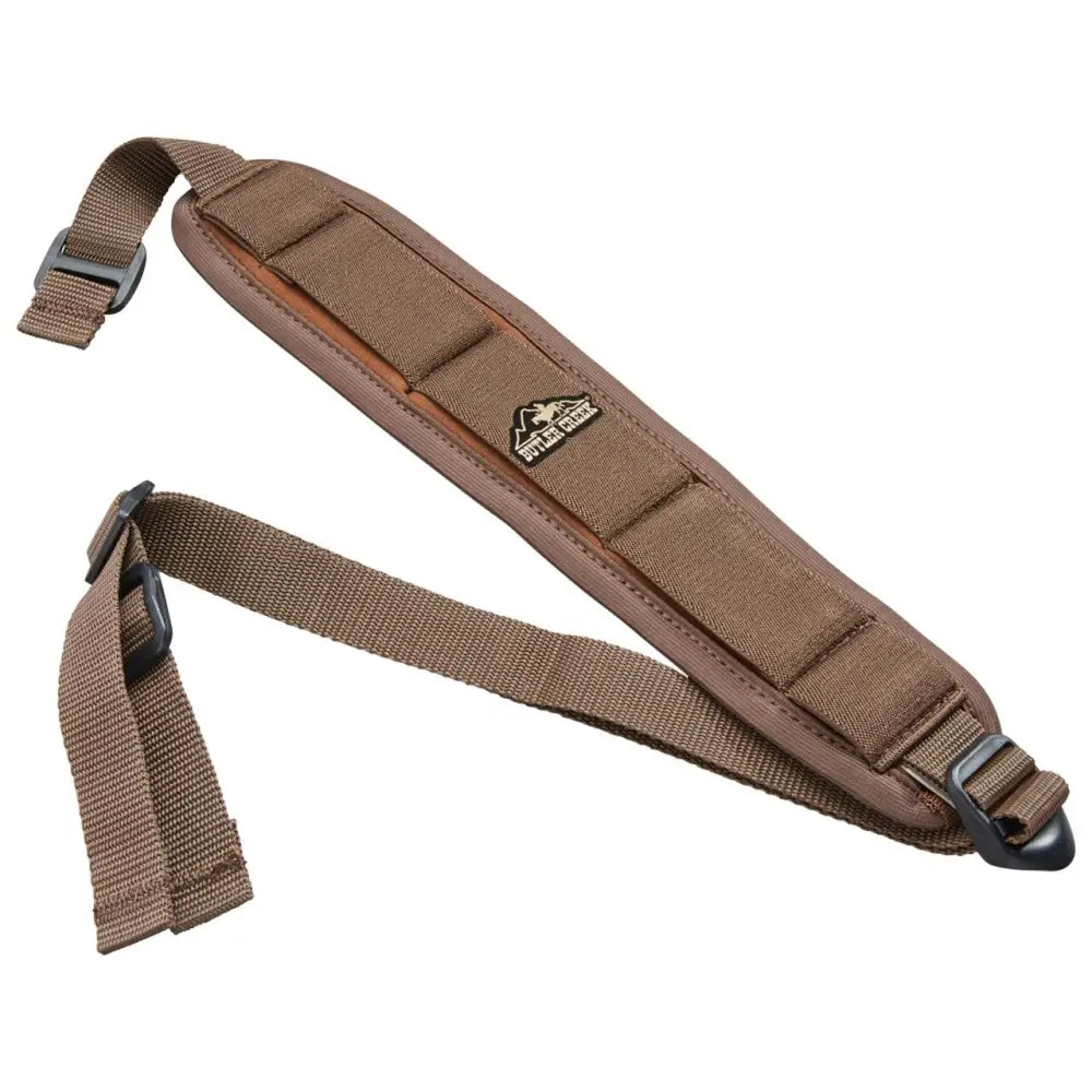Butler Creek Slings Comfort Stretch Rifle Sling - Brown Buy at Faith and Freedom Outdoors