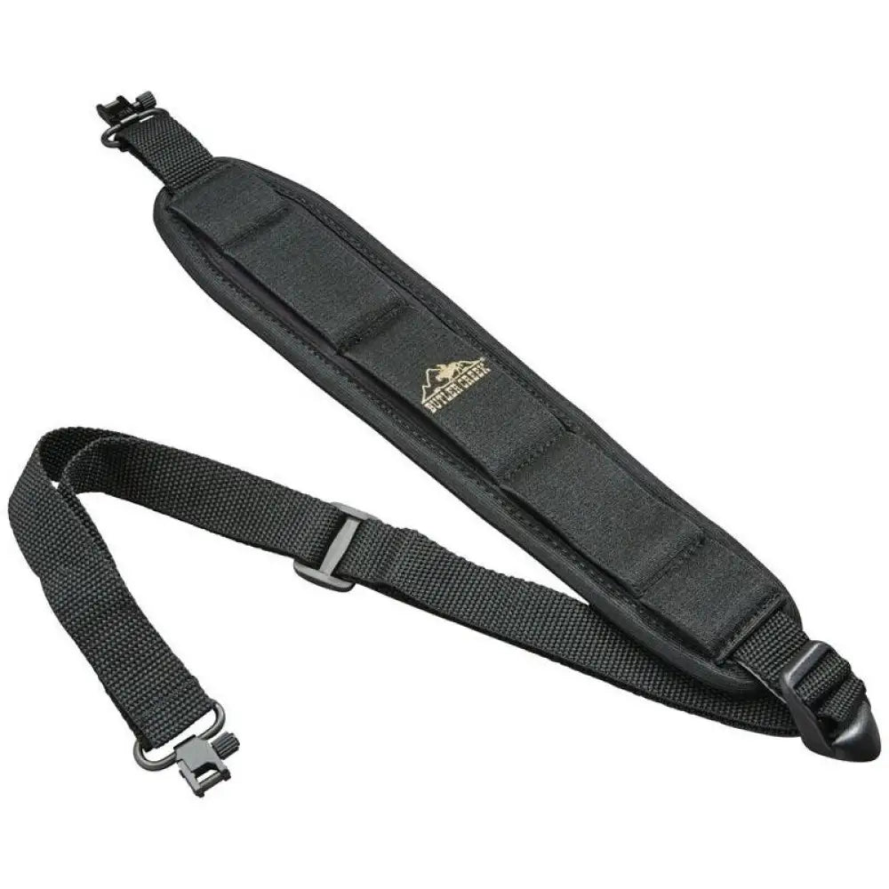 Butler Creek Slings Comfort Stretch Sling with Sewn in Swivels Black Buy at Faith and Freedom Outdoors