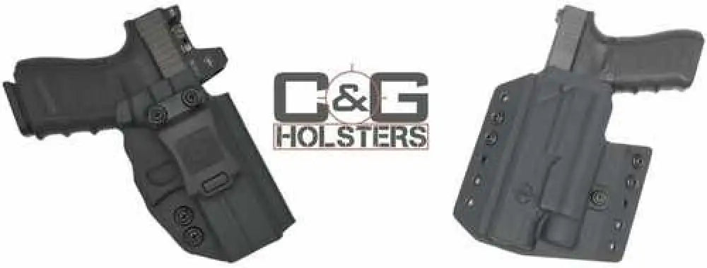 C&g Holsters 0286100 Covert Owb Black Kydex Fits Sig P320 Right Hand - 286100