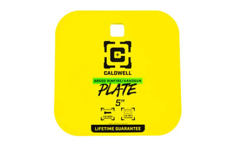Caldwell Ar500 1/4’’ Rf/hg 5’’ Gong Buy at Faith and Freedom Outdoors - Metal & Plastic Targets - Target