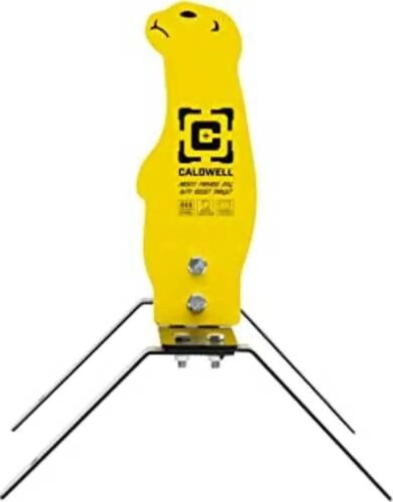 Caldwell Ar500 Prairie Dog Steel Target Yellow - 1178561