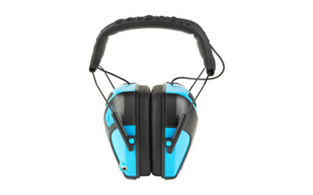 Caldwell E-max Pro Sm Earmuff Blue Buy at Faith and Freedom Outdoors - Ear Protection