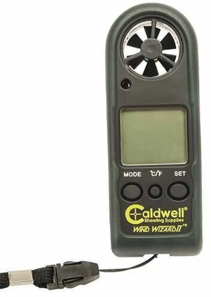 Caldwell Wind Wizard Ii Measures Speed/temperaturelcd Backlight Black 102579