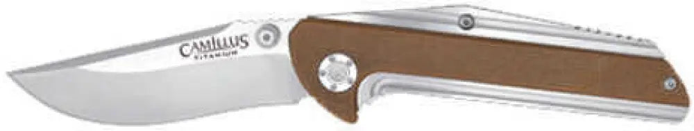 Camillus Cutlery Company Sevens 7’’ Titanium Bonded Coyote Brown Md: 19196