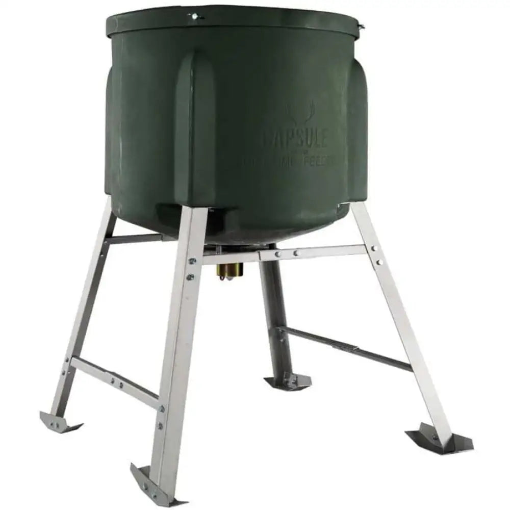Capsule Feeders Feeders|hunting Gamekeeper Feeder 400 Lb with Legs - Motor Freight Only Buy at Faith and Freedom