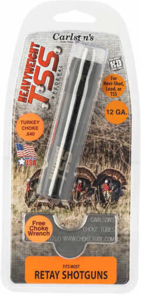 Carlsons 38027 Tss Turkey Retay 12 Gauge Steel Black