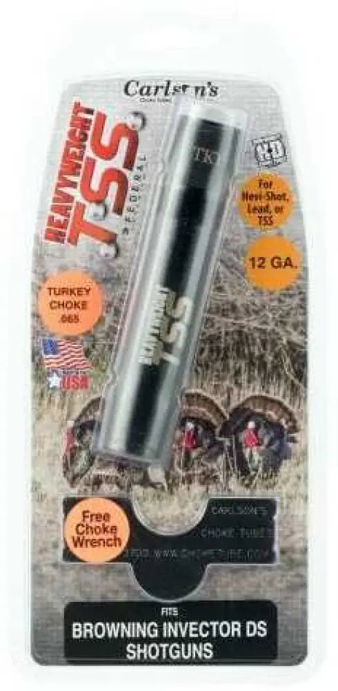 Carlsons Browning Ds Tss Turkey Choke Tube 12 Gauge 0.665’’ Extended Matte Blue - 38025