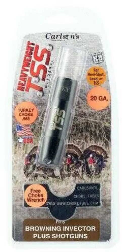 Carlsons Browning Invector Plus Tss Turkey Choke Tube 20 Gauge 0.565’’ Extended Matte Blue - 38023