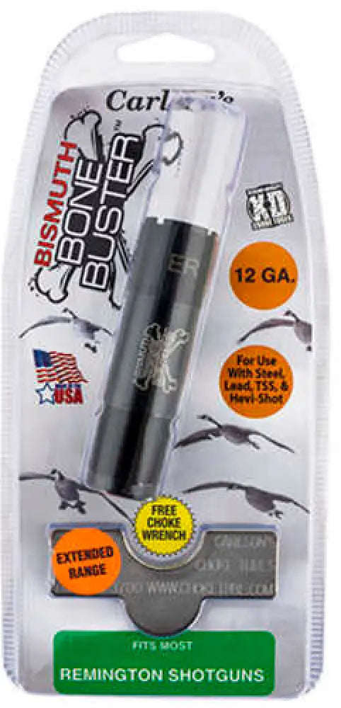 Carlsons Choke Tubes 09209 Bismuth Bone Buster Rem 12 Gauge Extended Range 17-4 Stainless Steel - 9209