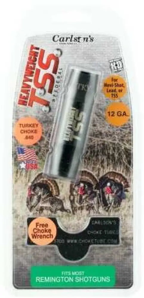 Carlsons Remington Tss Turkey Choke Tube 12 Gauge 0.640’’ Extended Matte Blue - 38000