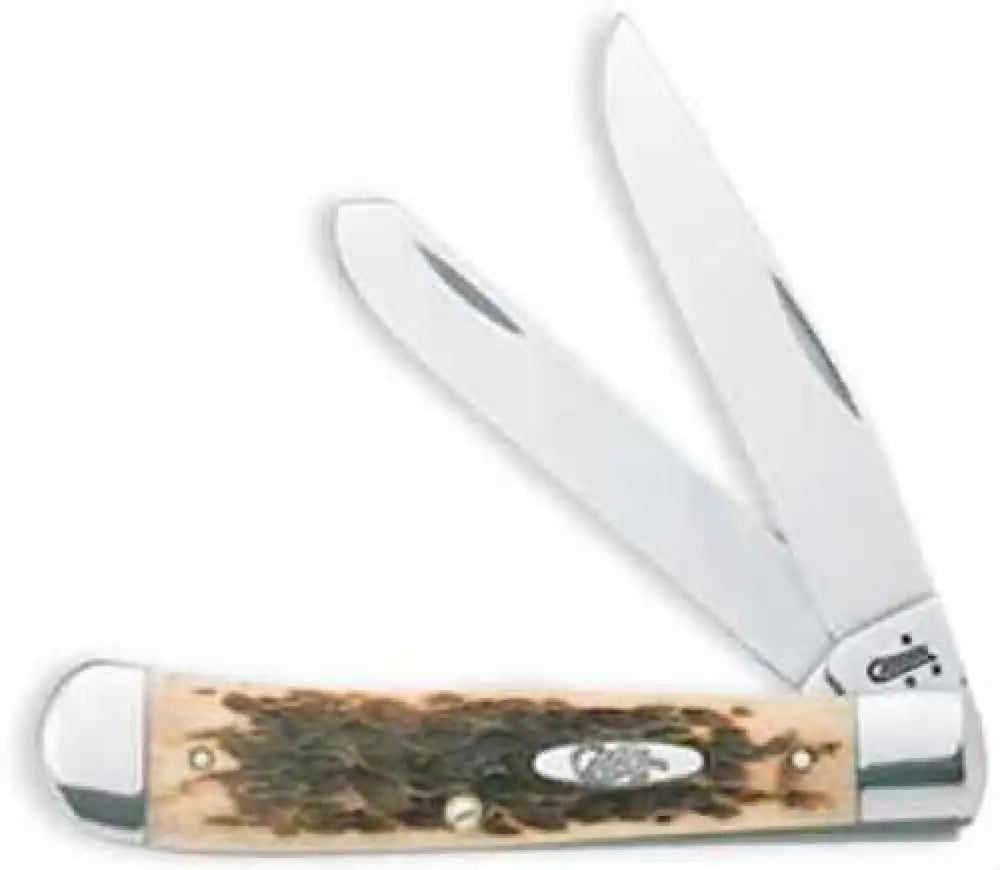 Case Cutlery Amber Series 6254 Stainless Steel Trapper 00164 - 164