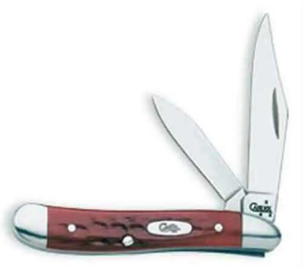 Case Cutlery Worn Old Red Series 6220 Stainless Seel Pocket Peanut 00781 - 781