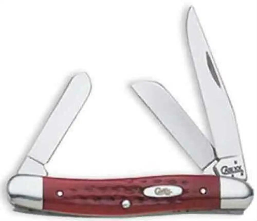 Case Cutlery Worn Old Red Series 6318 Stainless Steel Medium Stockman 00786 - 786