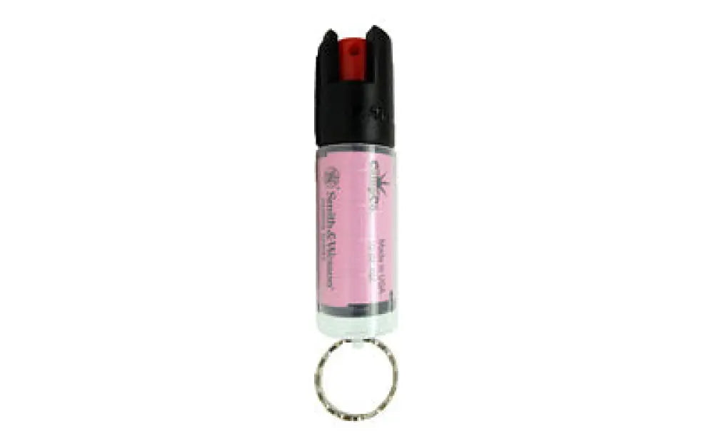 Cbg S&w Pepper Spray.5oz Keychn Pnk Buy at Faith and Freedom Outdoors - Pepper Sprays - Spray