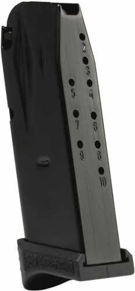 Century Tp9 Elite Sc Magazine 9mm Luger 10rd Black Detachable W/finger Rest - Ma900