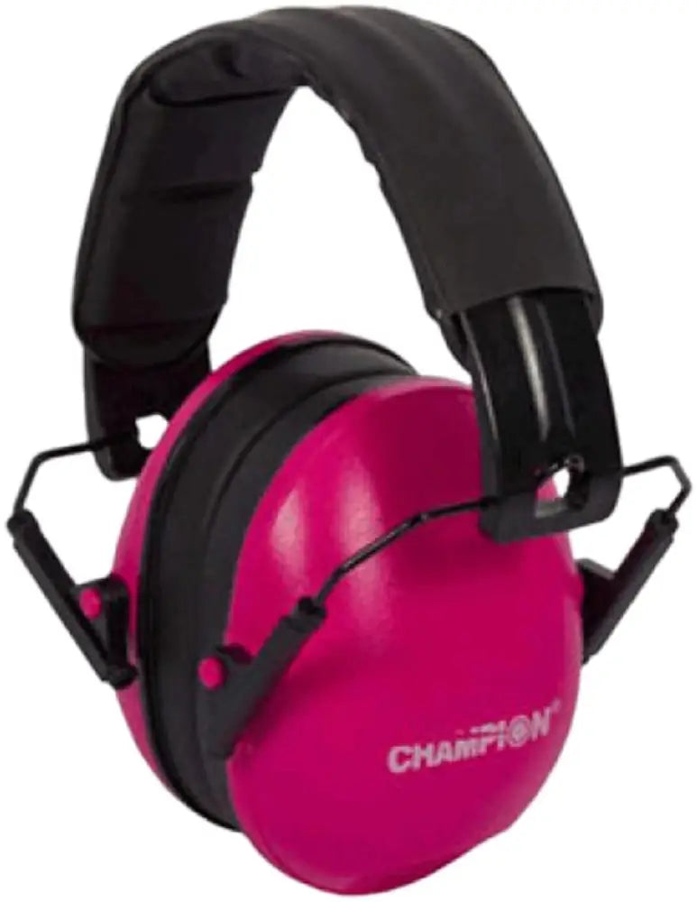 Champion Ear Muffs Traps and Targets Pink Slim Passive Hearing Protection Buy at Faith and Freedom Outdoors