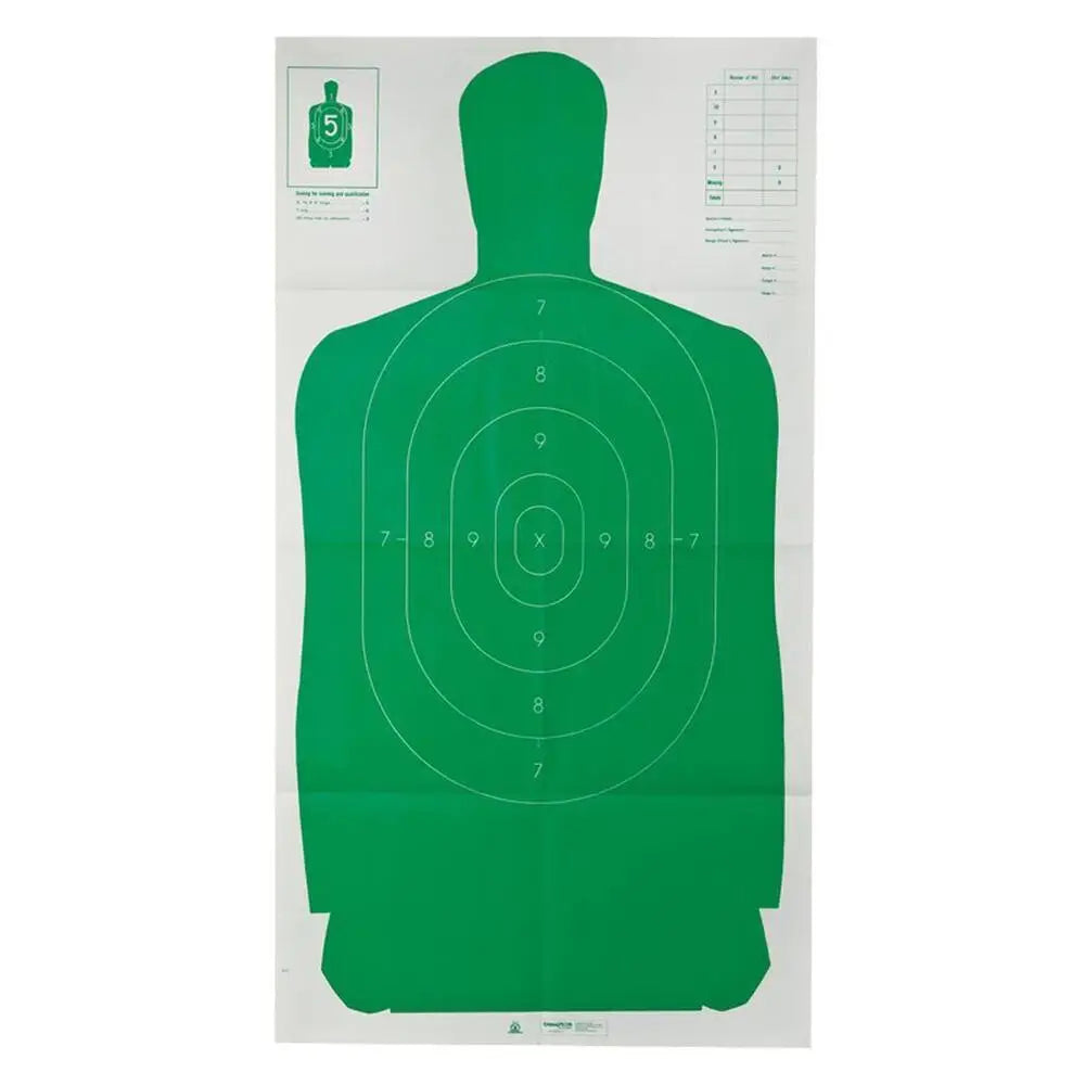 Champion Paper Targets Le Sileft Handouette Target 24’’ x 45’’ Green 10/ct Buy at Faith and Freedom Outdoors