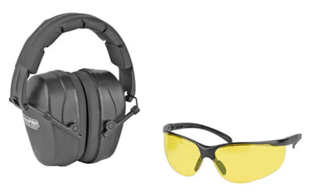 Champion Shooting Eye/ear Combo Black Buy at Faith and Freedom Outdoors - Protective Gear - Kit