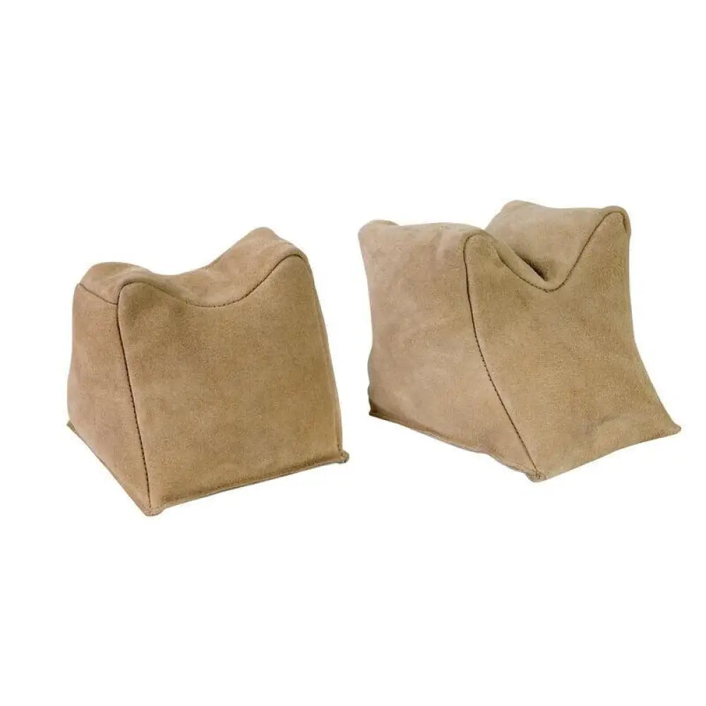 Champion Shooting Rests Sandbag Pair Front and Rear Tan Suede Buy at Faith and Freedom Outdoors