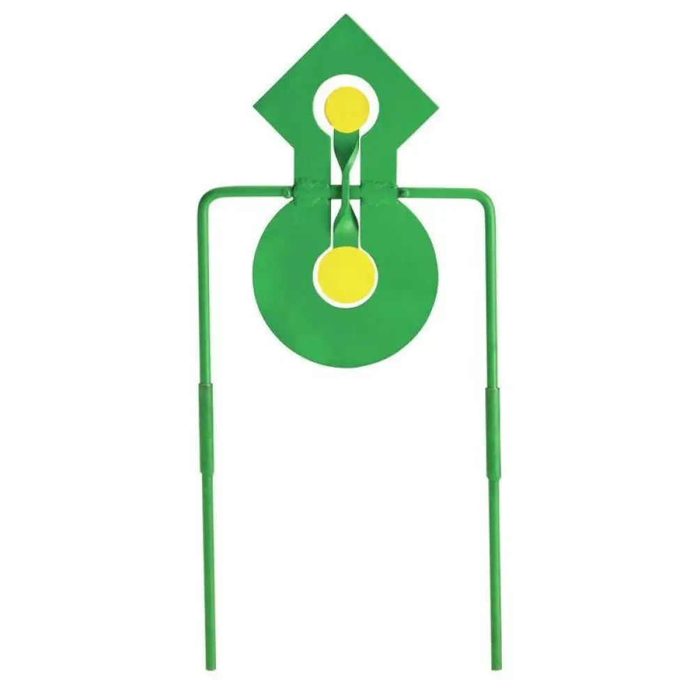 Champion Steel Targets 22 Double Reaction Metal Spinner Target Green Yellow Box Buy at Faith and Freedom Outdoors