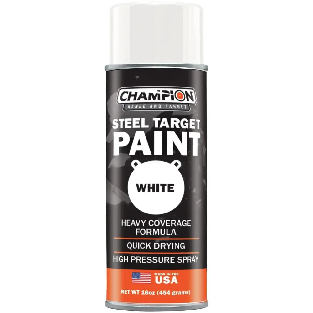 Champion Steel Targets Championar500 Spray Paint 16oz White Buy at Faith and Freedom Outdoors
