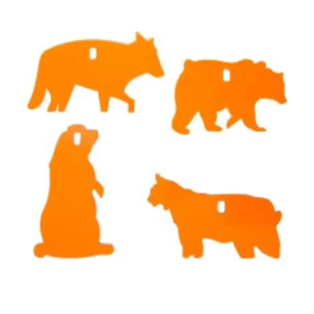 Champion Steel Targets Impact 4-pack Animal Rimfire Box Buy at Faith and Freedom Outdoors