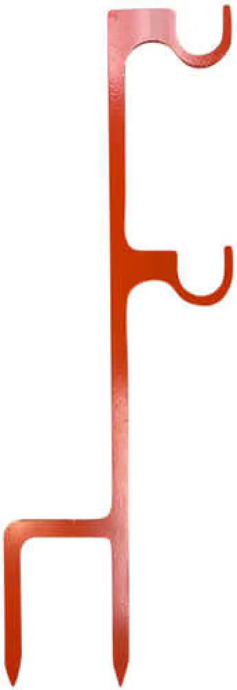 Champion Targets 44915c Impact Steel Double Hanger Stake Rimfire Orange