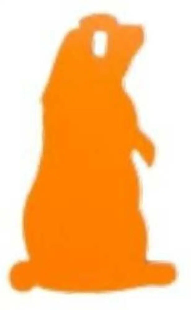 Champion Targets 44916c Impact Steel Prairie Dog Rimfire Orange