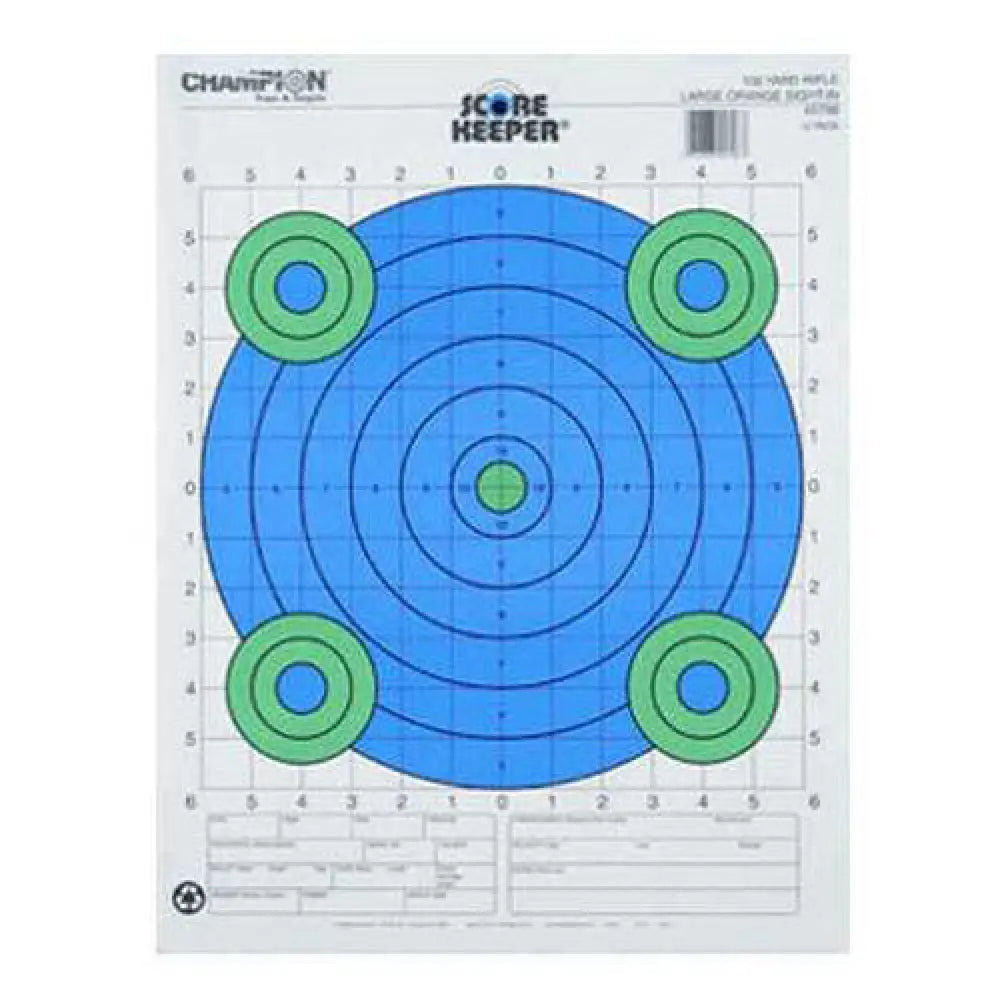 Champion Traps and Targets 100 Yard Sight in Large Orange (per 12) 45796