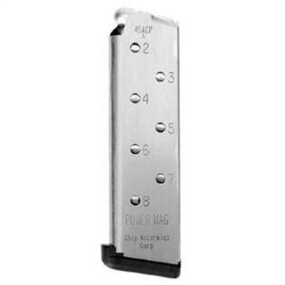 Chip Mccormick Handgun Magazines Champion 1911 Power Mag Magazine.45 Acp Stainless Steel 8/rd Buy at Faith and Freedom