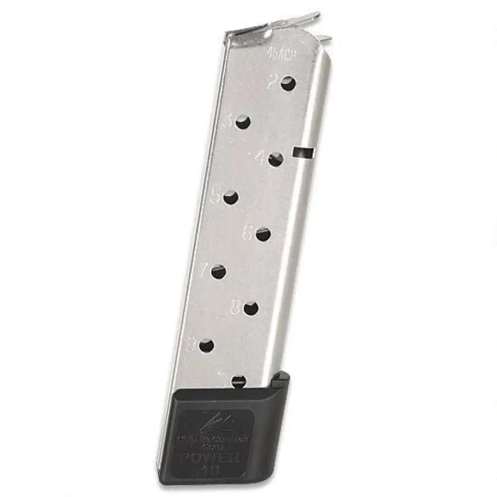 Chip Mccormick Handgun Magazines Champion Full-size 1911 Railed Power Mag (rpm) Magazine Stainless.45 Acp 10/rd Buy