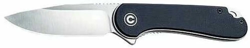 Civivi Knife Elementum 2.96’’ Black G10/satin D2 Liner Lock - C907a