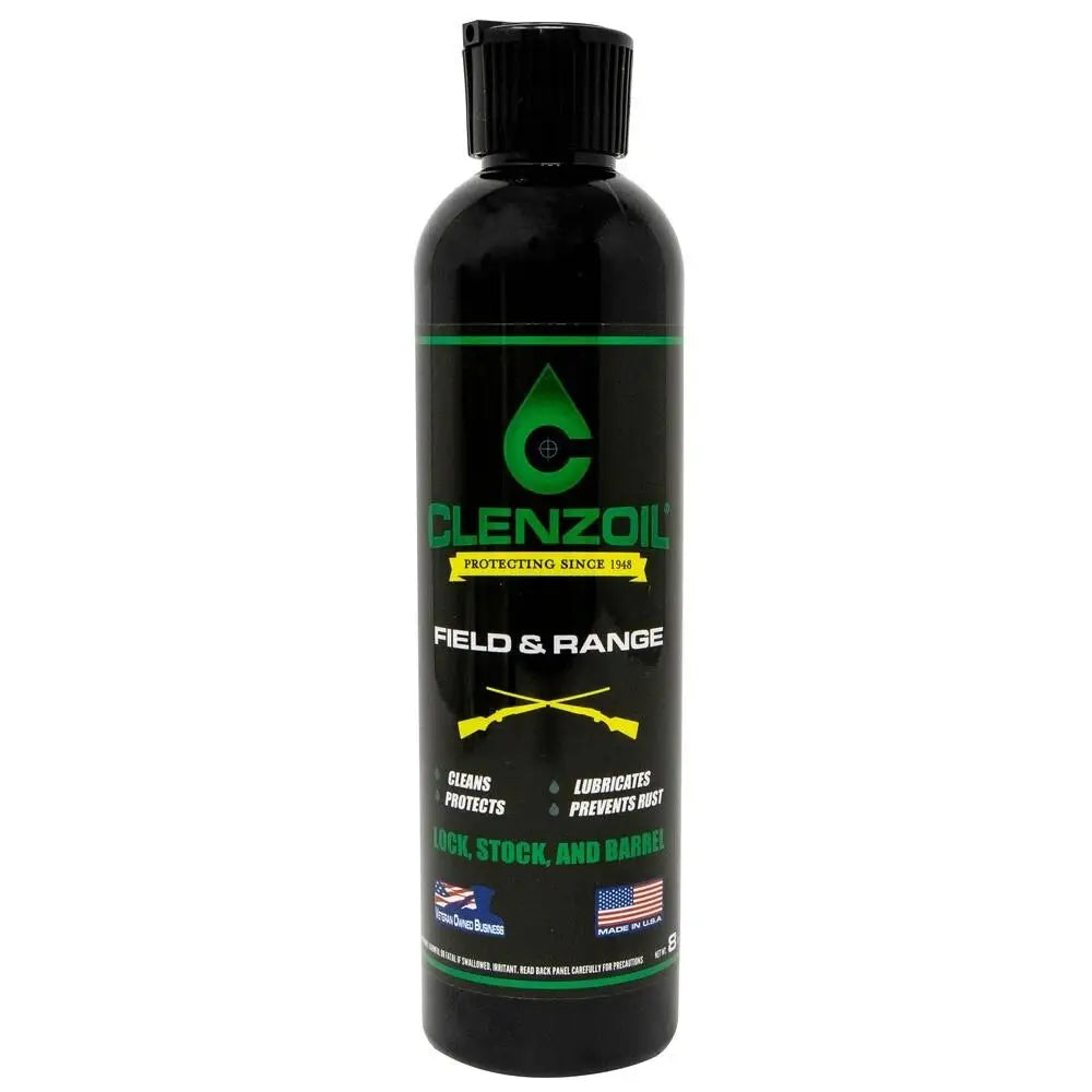 Clenzoil Gun Oils & Cleaning Solvents Field Range Solution (8 Oz.) Buy at Faith and Freedom Outdoors