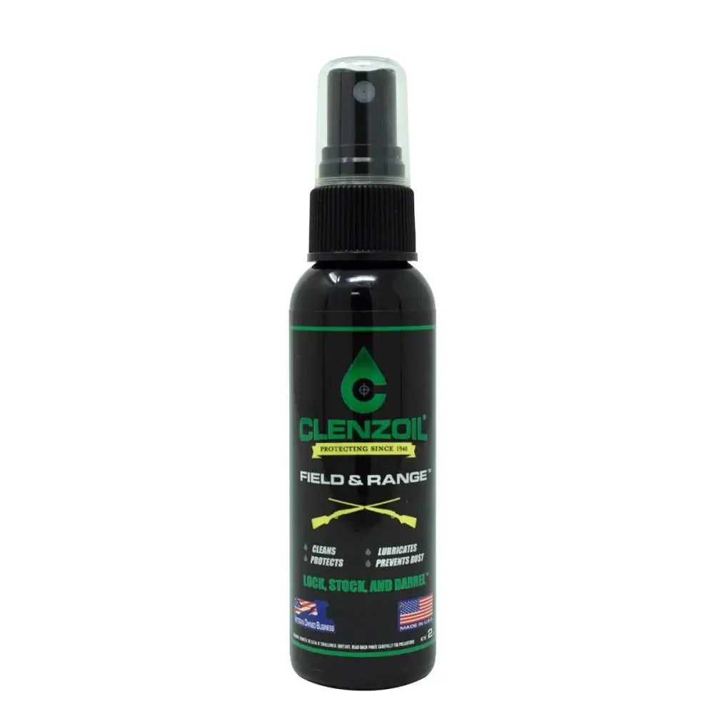 Clenzoil Gun Oils & Cleaning Solvents Field Range Solution Sprayer (2 Oz.) Buy at Faith and Freedom Outdoors