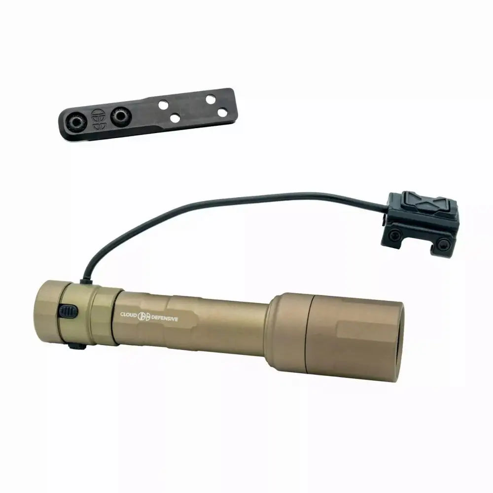 Cloud Defensive Rifle Lights Rein 3.0 Weapon Light 1250 Lumens M-lok Mount Fde Buy at Faith and Freedom Outdoors