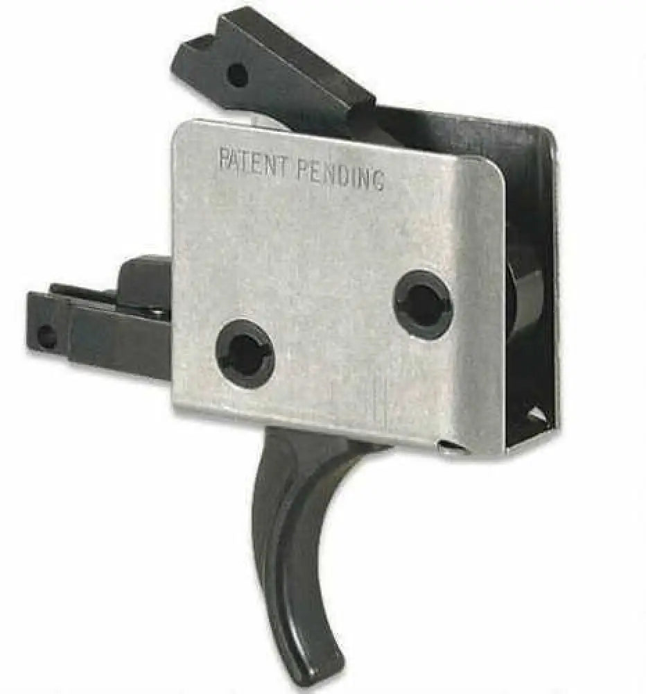 Cmc Triggers Corp 2-stage Small Pin Curved 2lb Set - Release Black Finish 92502