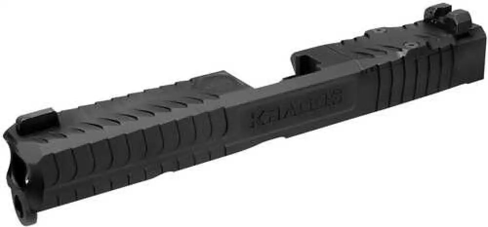 Cmc Triggers Kragos Slide Black Dlc 17-4 Stainless Steel Fits Glock G17 Gen3 Rmr Cut - Sld-17-3g-rmr
