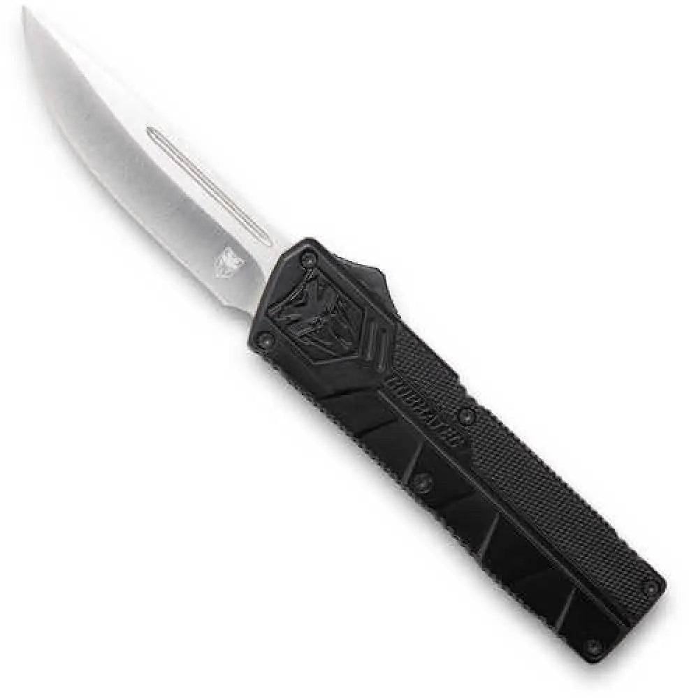 Cobra Tec Knives Bctlwdns Lightweight 3.25’’ D2 Steel Drop Point Aluminum Alloy Black