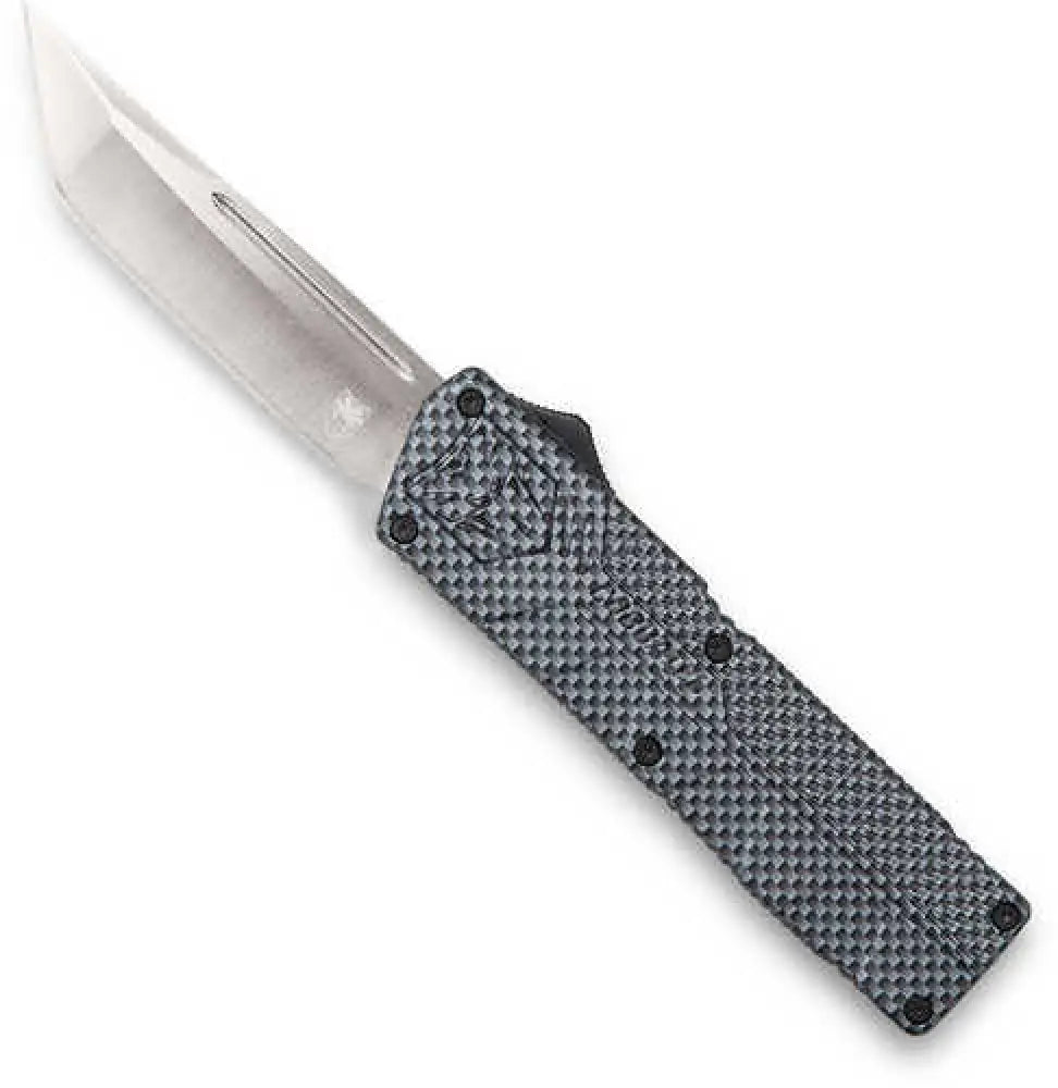 Cobra Tec Knives Cfctlwtns Lightweight 3.25’’ D2 Steel Tanto Aluminum Alloy Carbon Fiber