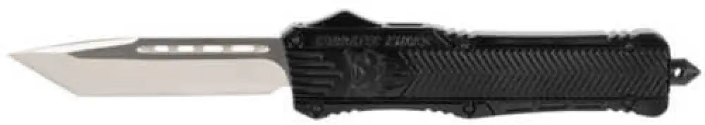 Cobra Tec Knives Ctk-1 Large 3.25’’ D2 Steel Tanto Aluminum Alloy Black Handle - Lbctk1ltns