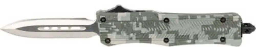 Cobra Tec Knives Ctk-1 Small 2.75’’ D2 Steel Dagger Point Aluminum Alloy Winter Digi Camo Handle - Sadcctk1sdagns