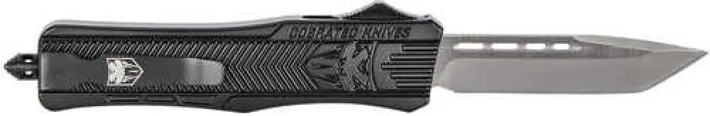 Cobra Tec Knives Llc Ctk-1 Medium 3’’ 440c Stainless Steel Tanto Black Zinc-aluminum Alloy - Mbstk1mtns