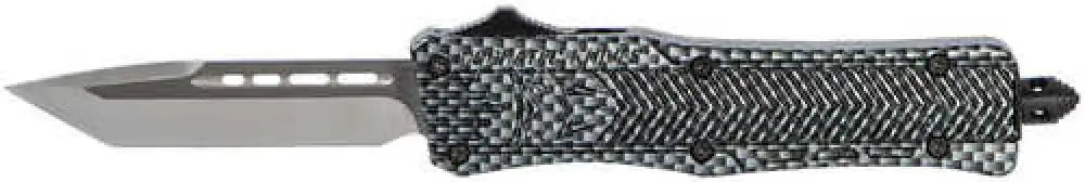 Cobra Tec Knives Llc Ctk-1 Small 2.75’’ 440c Stainless Steel Black Tanto Carbon Fiber Zinc-aluminum Alloy - Scfctk1stns