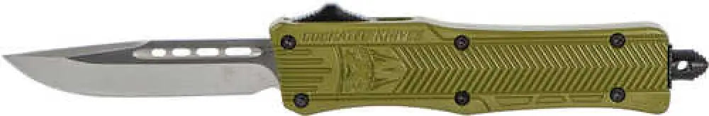 Cobra Tec Knives Llc Ctk-1 Small 2.75’’ 440c Stainless Steel Black Drop Point Od Green Zinc-aluminum Alloy - Sodctk1sdns