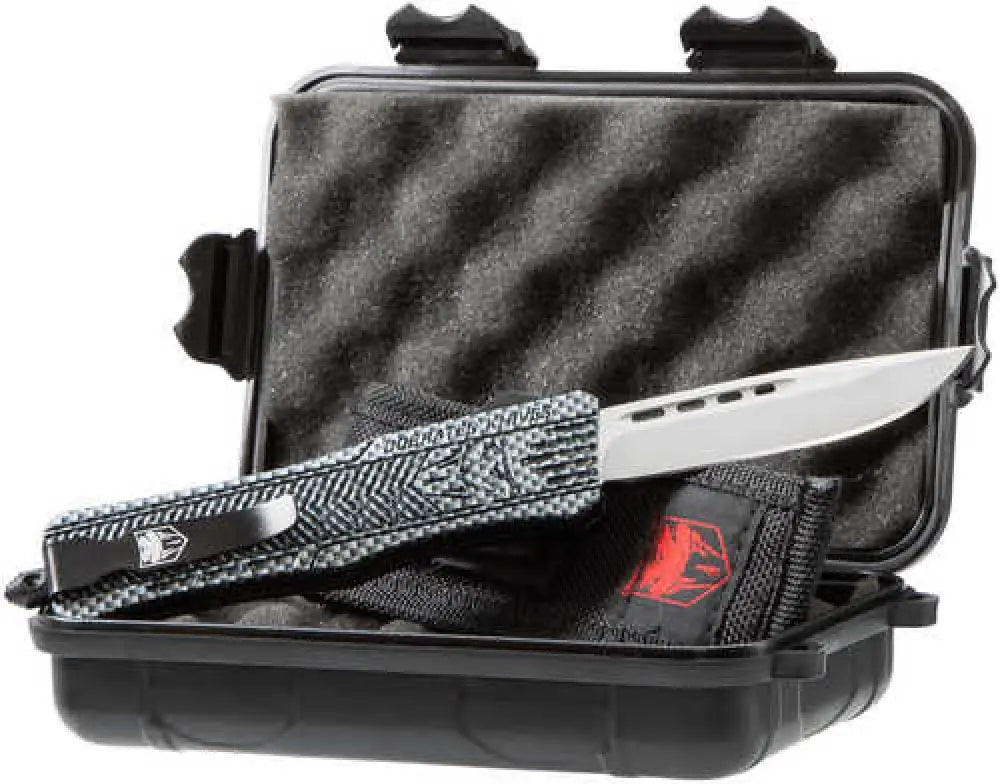 Cobra Tec Knives Llc Mcfctk1mdns Ctk-1 Medium 3’’ 440c Stainless Steel Drop Point Carbon Fiber Zinc-aluminum Alloy
